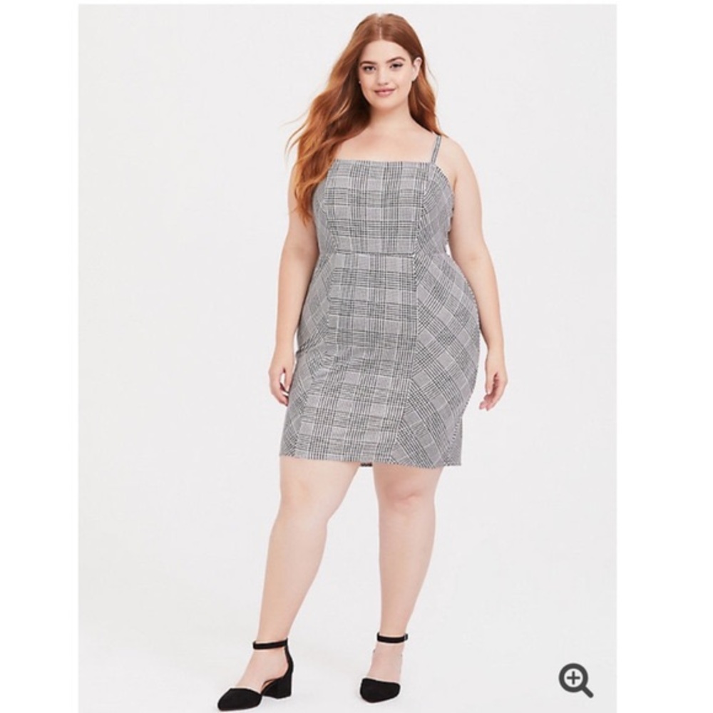Black and white dress